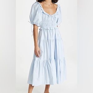 NWT En Saison Brielle Tiered Midi Dress